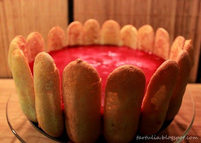 CHARLOTA DE FRAMBUESA